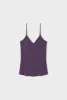 BIAS CUT CAMI BLACKBERRY sold by Silk Laundry