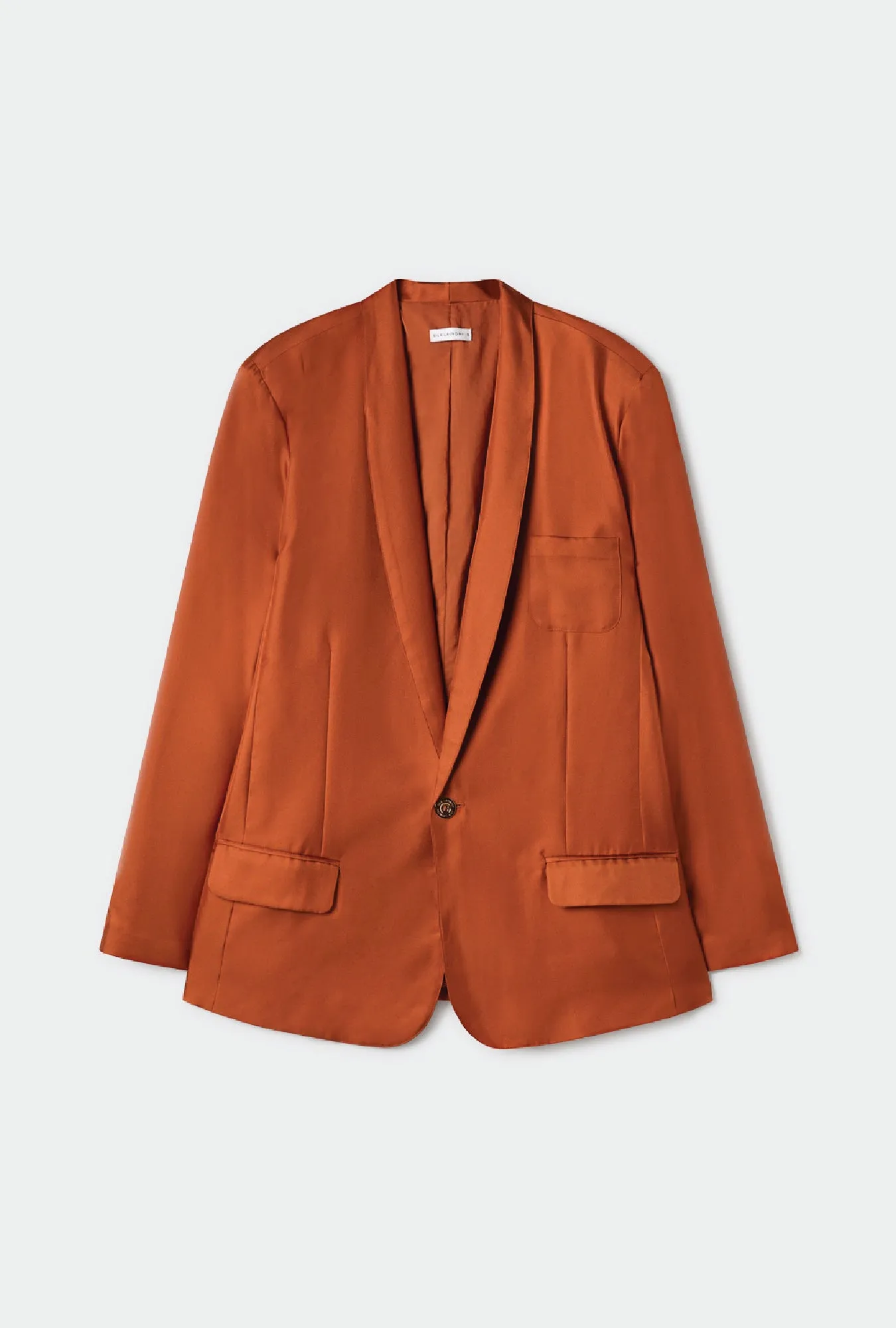 TWILL MIAMI BLAZER UMBER sold by Silk Laundry product image thumbnail 2