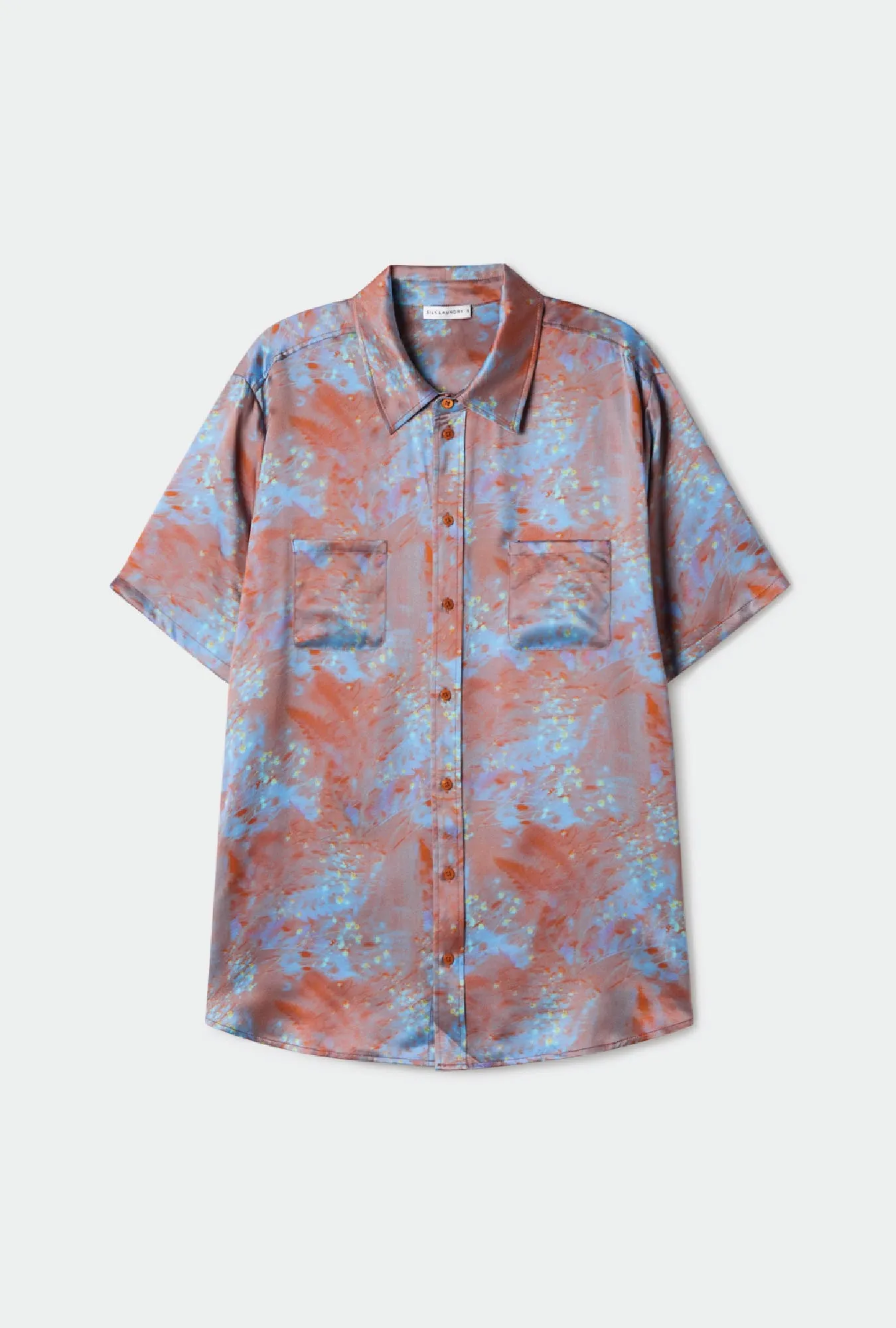 SHORT SLEEVE BOYFRIEND SHIRT DAZED sold by Silk Laundry product image thumbnail 2