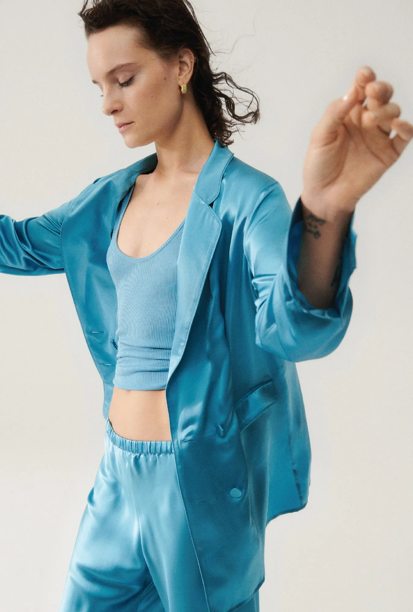 RELAXED BLAZER LAKE sold by Silk Laundry product image thumbnail 3