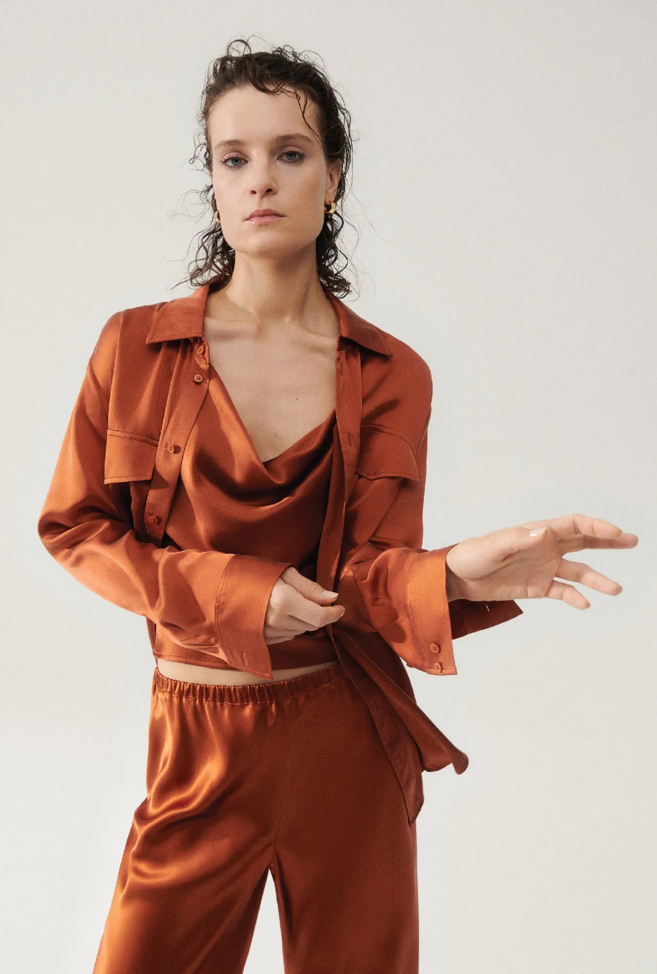 BOYFRIEND SHIRT UMBER sold by Silk Laundry product image thumbnail 4