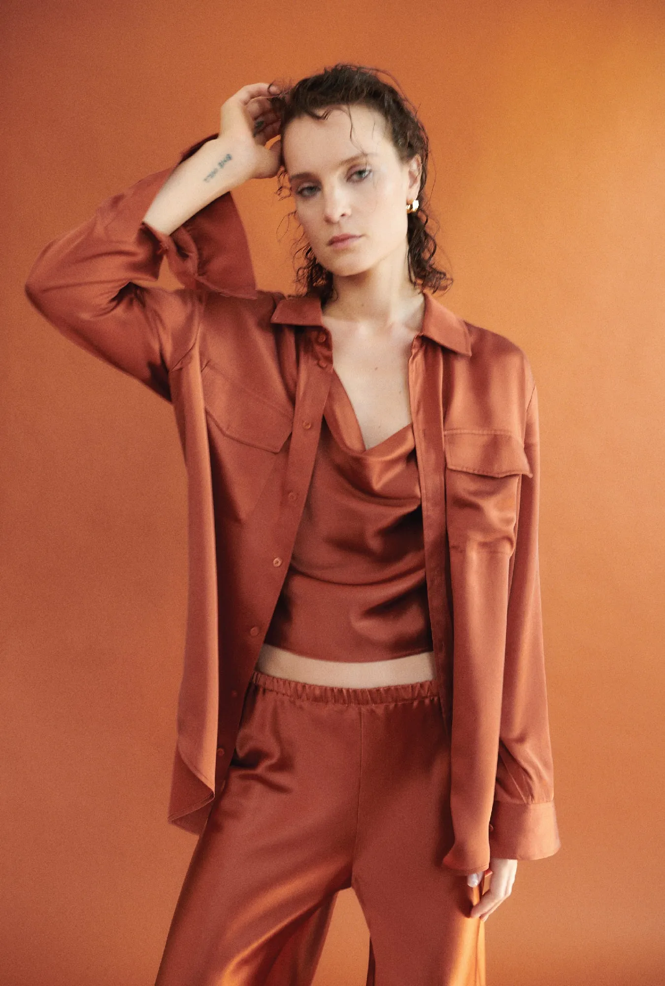 BOYFRIEND SHIRT UMBER sold by Silk Laundry product image thumbnail 3