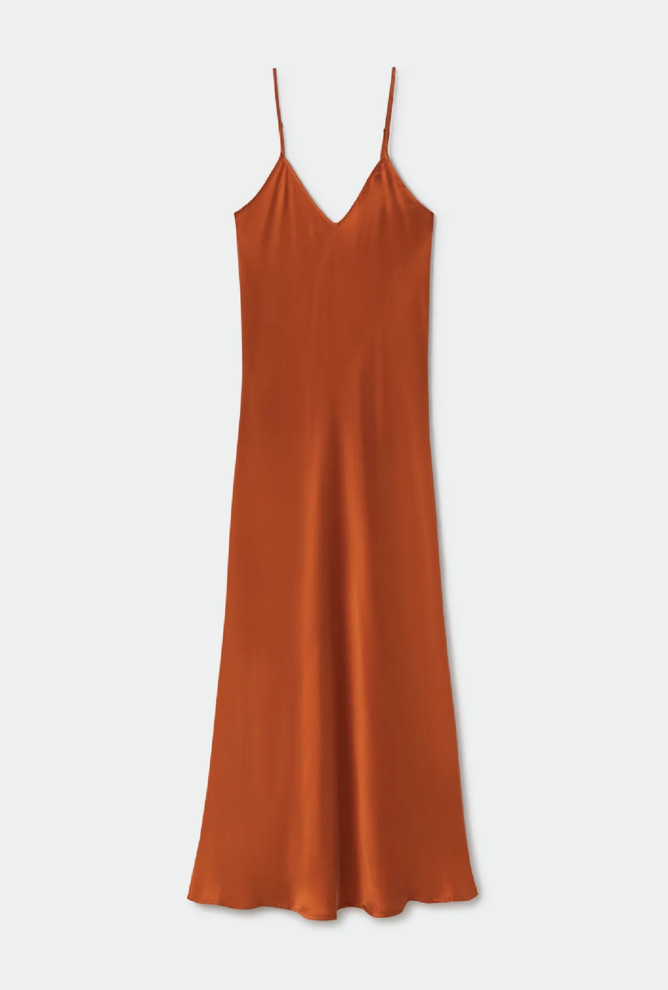 90S SLIP DRESS UMBER sold by Silk Laundry product image thumbnail 2