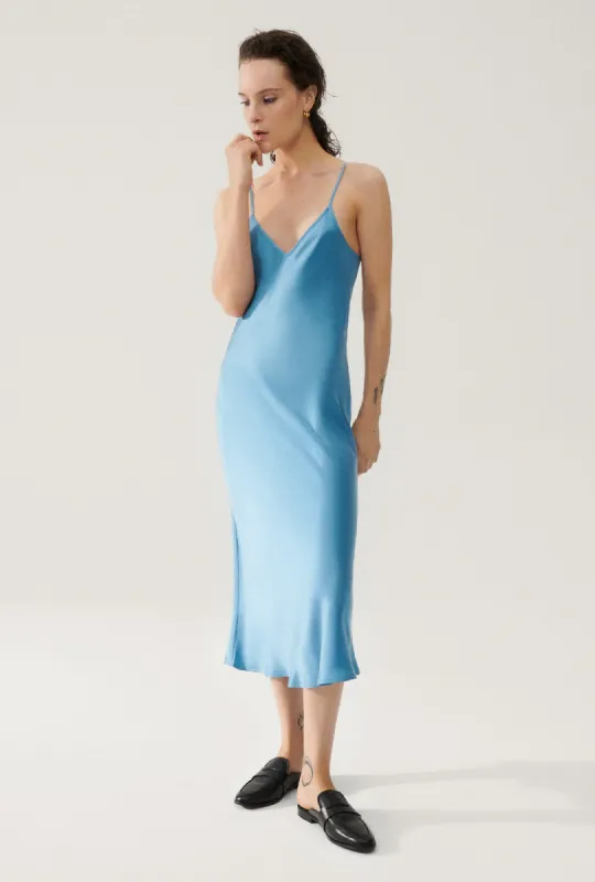 90S SLIP DRESS LAKE sold by Silk Laundry
