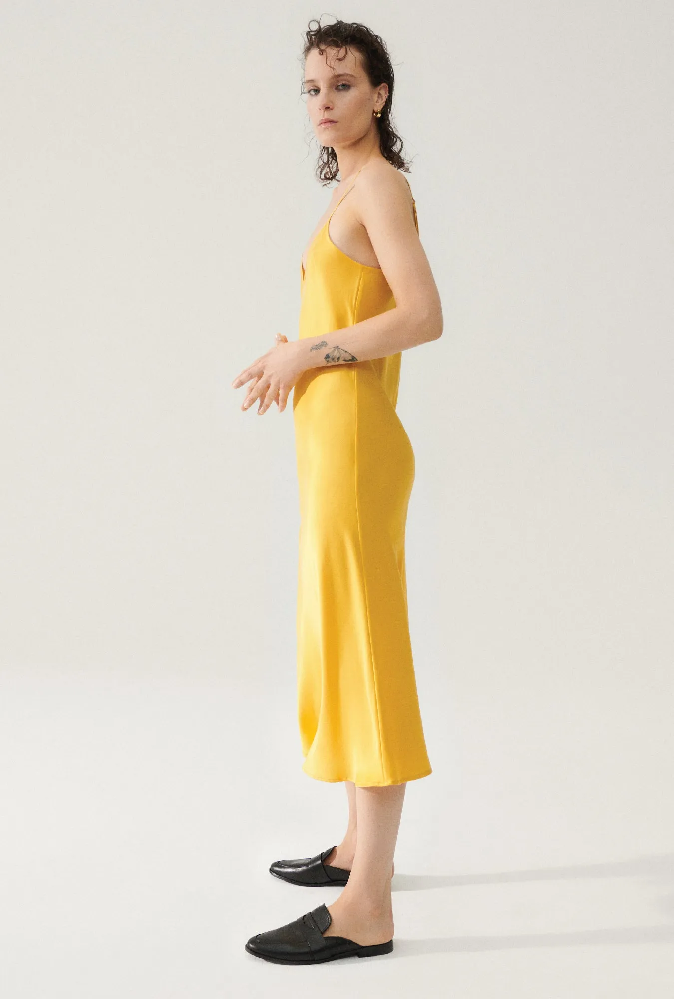 90S SLIP DRESS GOLDFINCH sold by Silk Laundry product image thumbnail 4