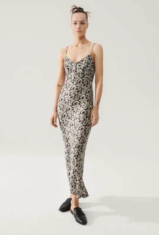 DECO ROULEAU DRESS PELICANS sold by Silk Laundry