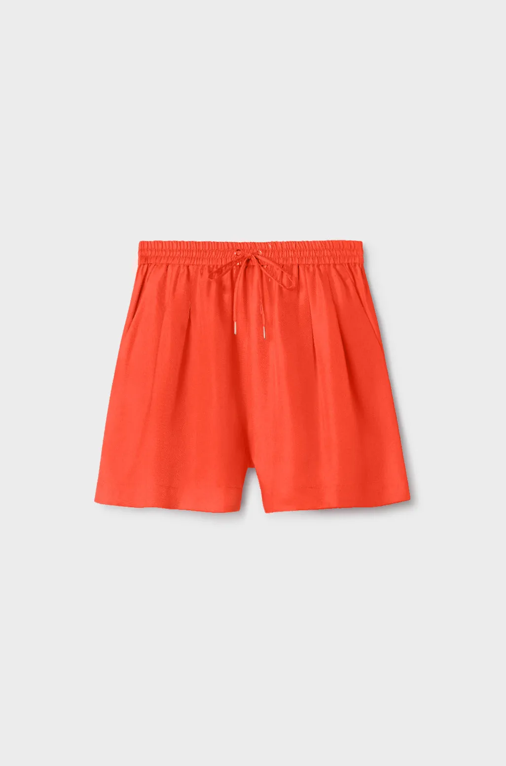 TWILL SLOUCH SHORTS POPPY sold by Silk Laundry product image thumbnail 2