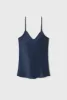 BIAS CUT CAMI MIDNIGHT sold by Silk Laundry