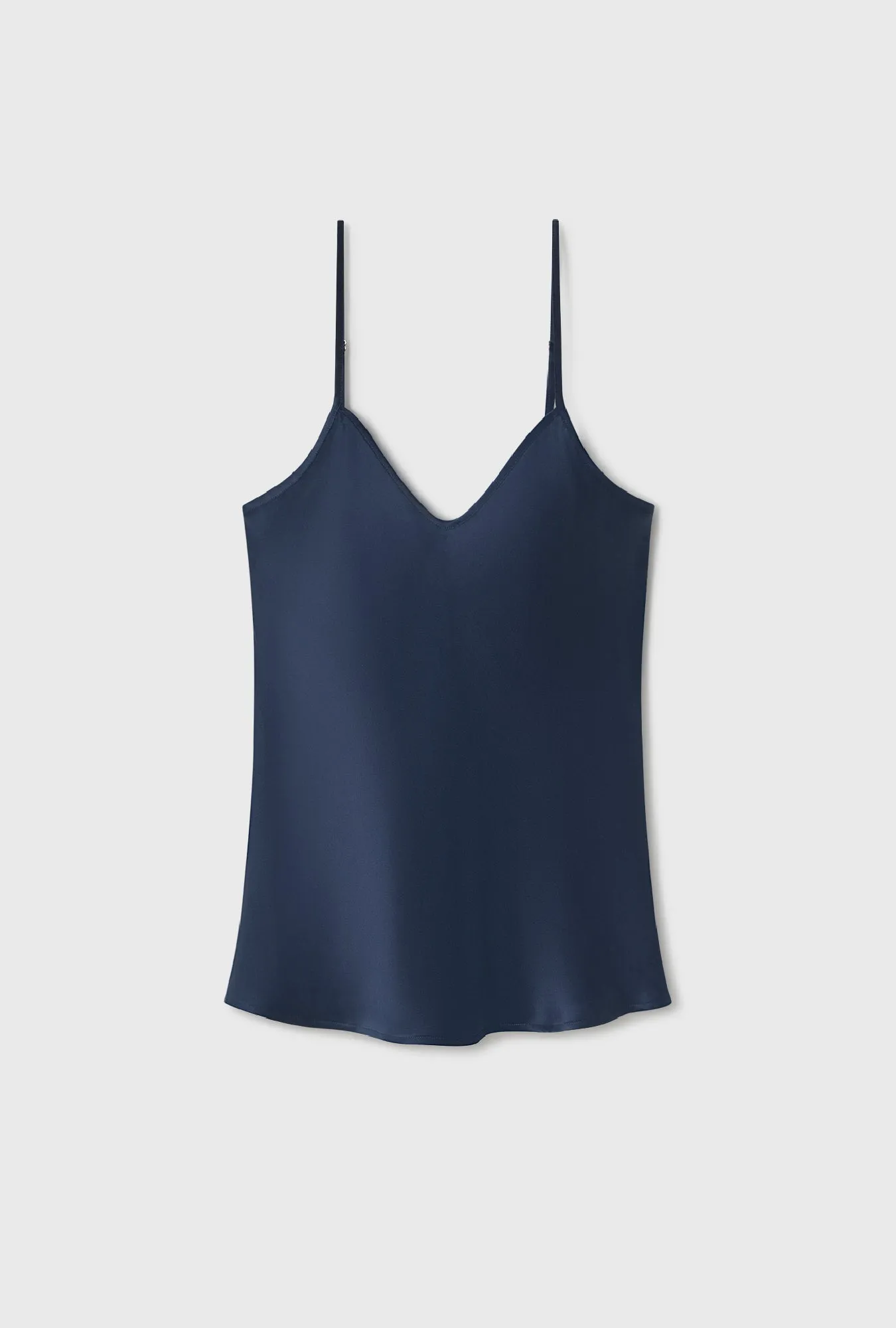 BIAS CUT CAMI MIDNIGHT sold by Silk Laundry product image thumbnail 2
