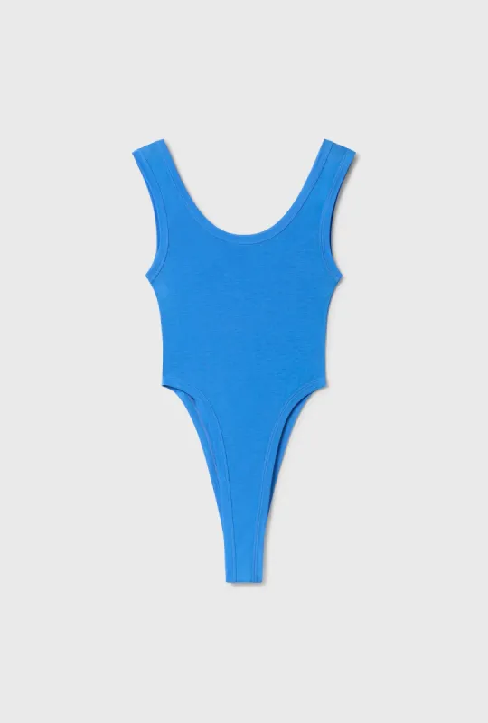 CUTAWAY BODYSUIT WAVE sold by Silk Laundry