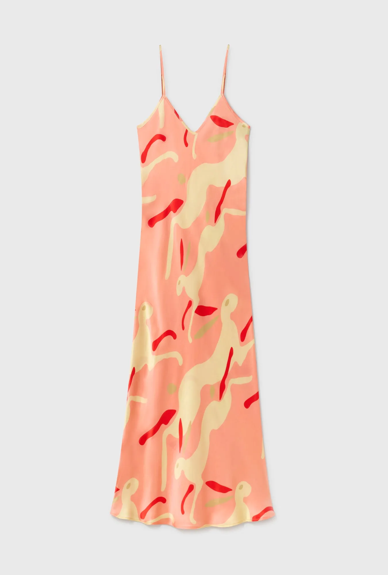 90S Slip Dress Rabbit Amaranth sold by Silk Laundry product image thumbnail 2