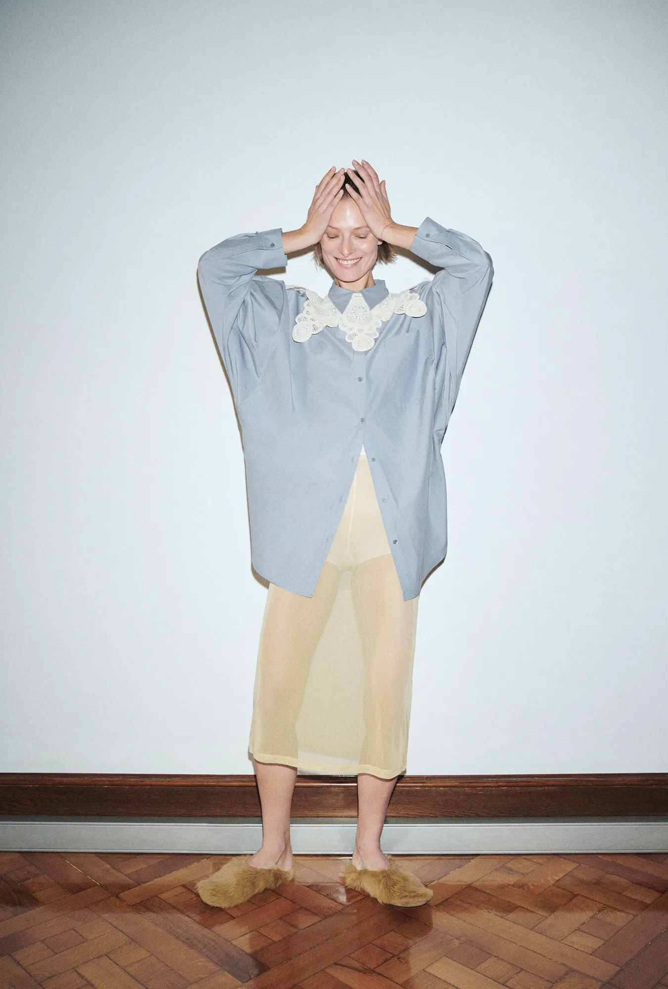 Mesh Skirt Shell sold by Silk Laundry product image thumbnail 5