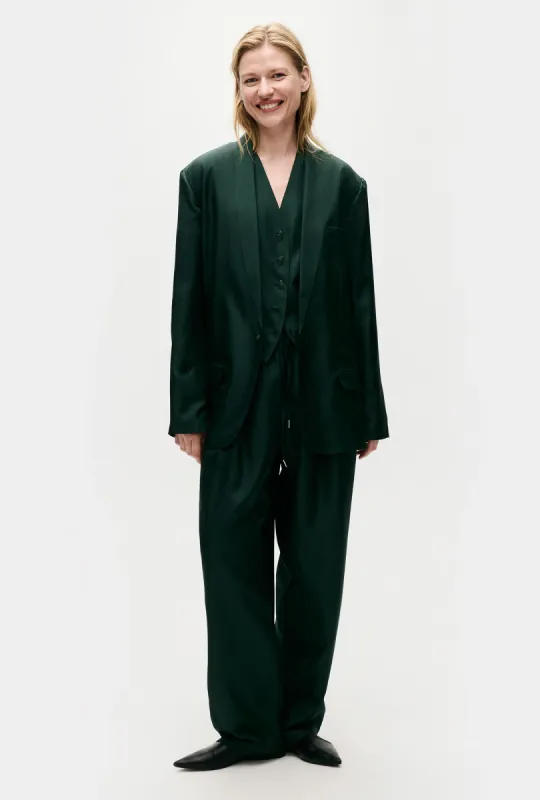 Twill Miami Blazer Scarab sold by Silk Laundry