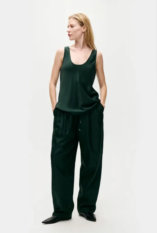 SCOOP NECK TANK SCARAB sold by Silk Laundry