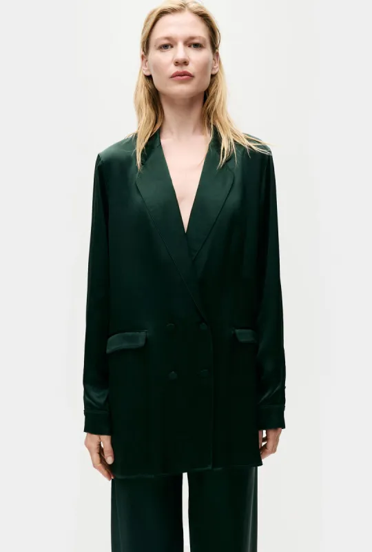 RELAXED BLAZER SCARAB sold by Silk Laundry