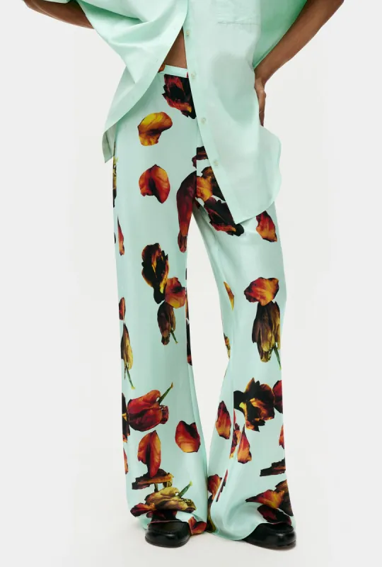 BIAS CUT PANTS TULIPA DEW sold by Silk Laundry