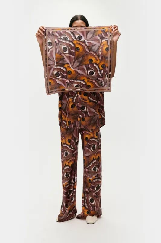 TWILL SCARF WINGSPAN sold by Silk Laundry