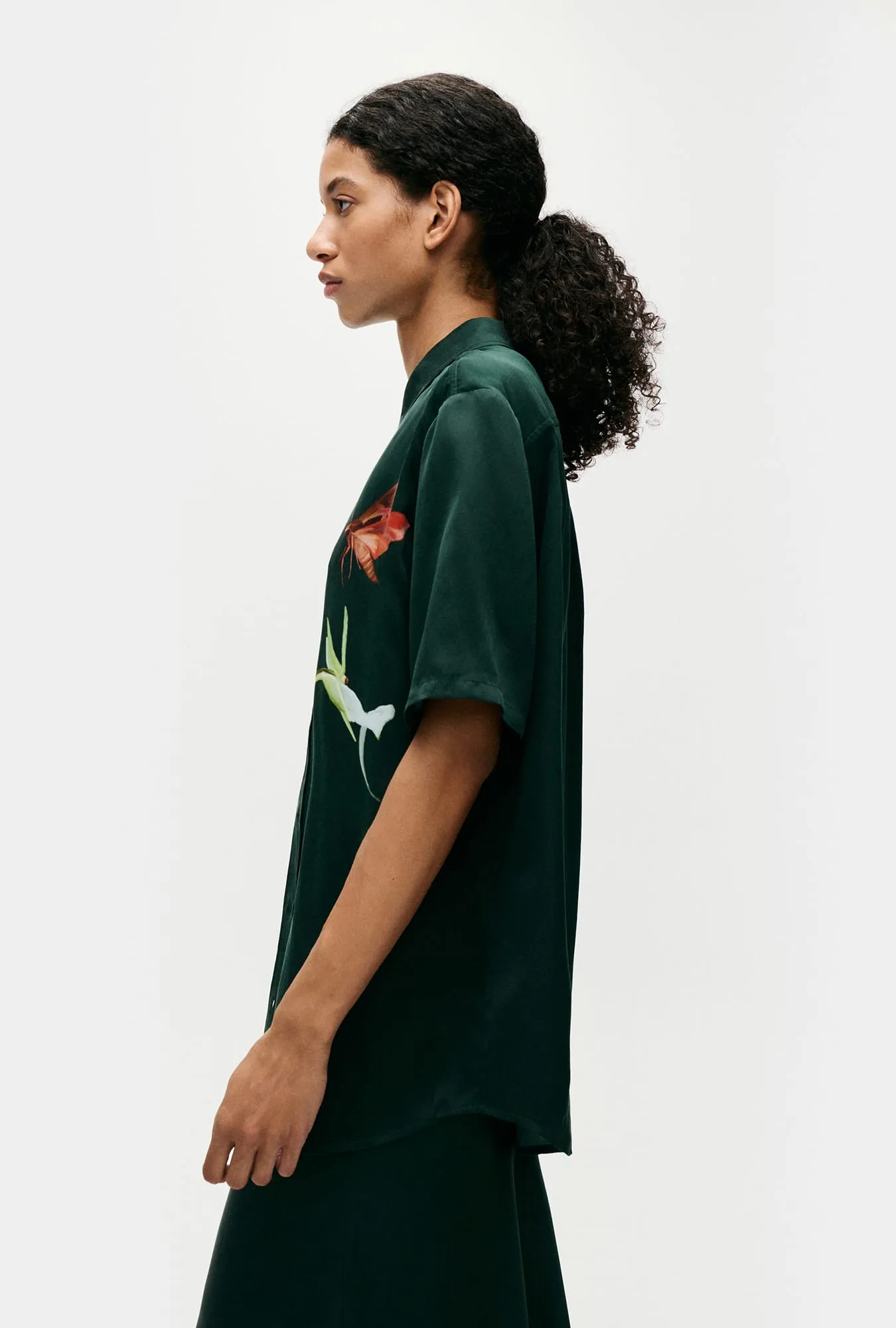 SHORT SLEEVE BOYFRIEND SHIRT SYMBIOTIC sold by Silk Laundry product image thumbnail 4