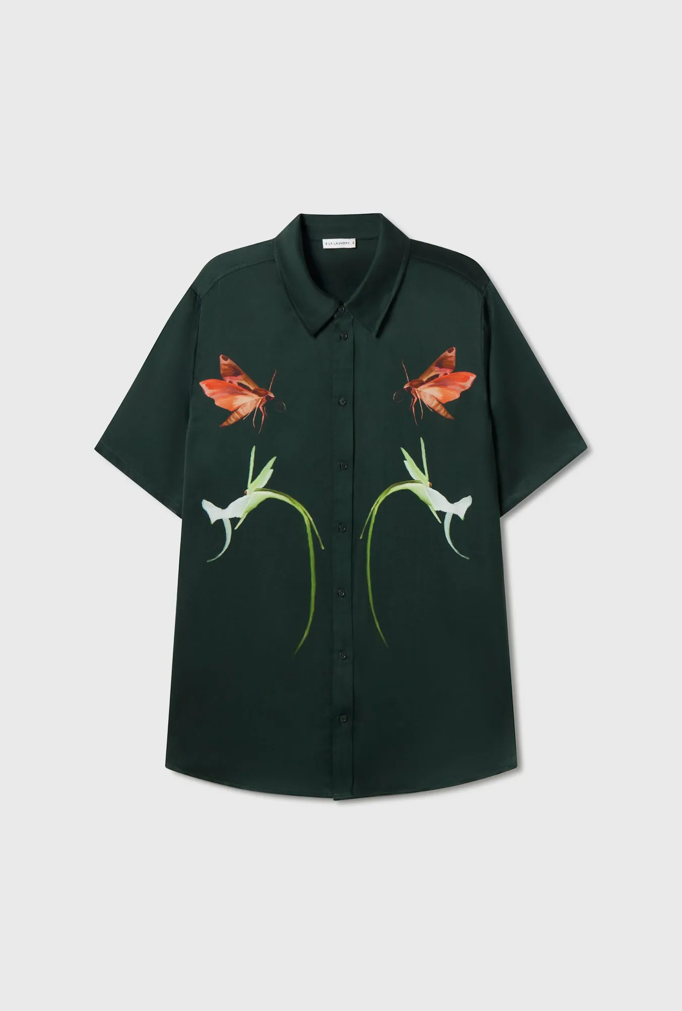 SHORT SLEEVE BOYFRIEND SHIRT SYMBIOTIC sold by Silk Laundry product image thumbnail 2