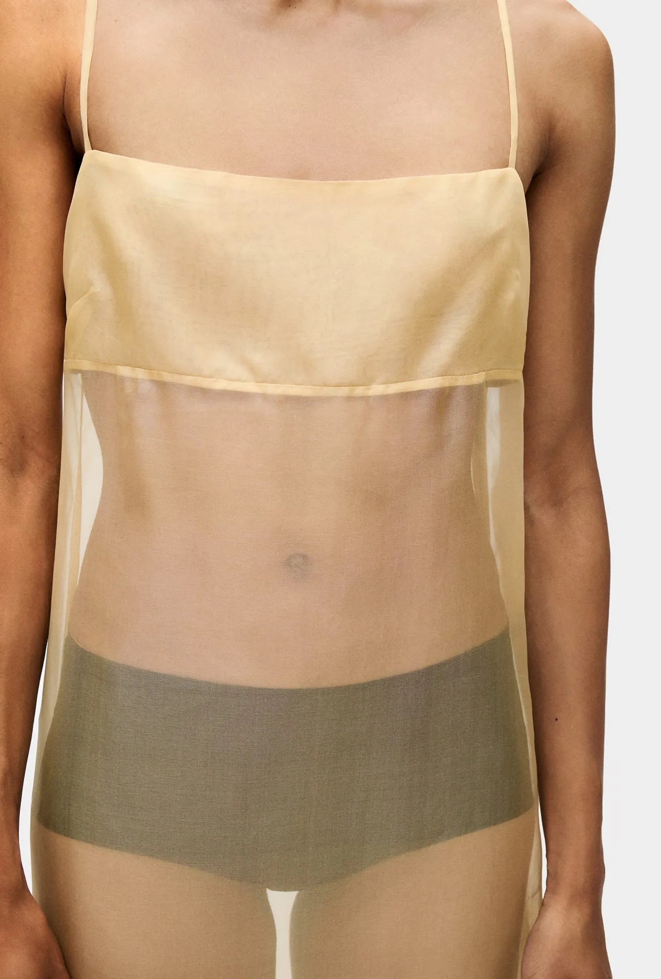 Organza A-Line Dress Beige sold by Silk Laundry product image thumbnail 5