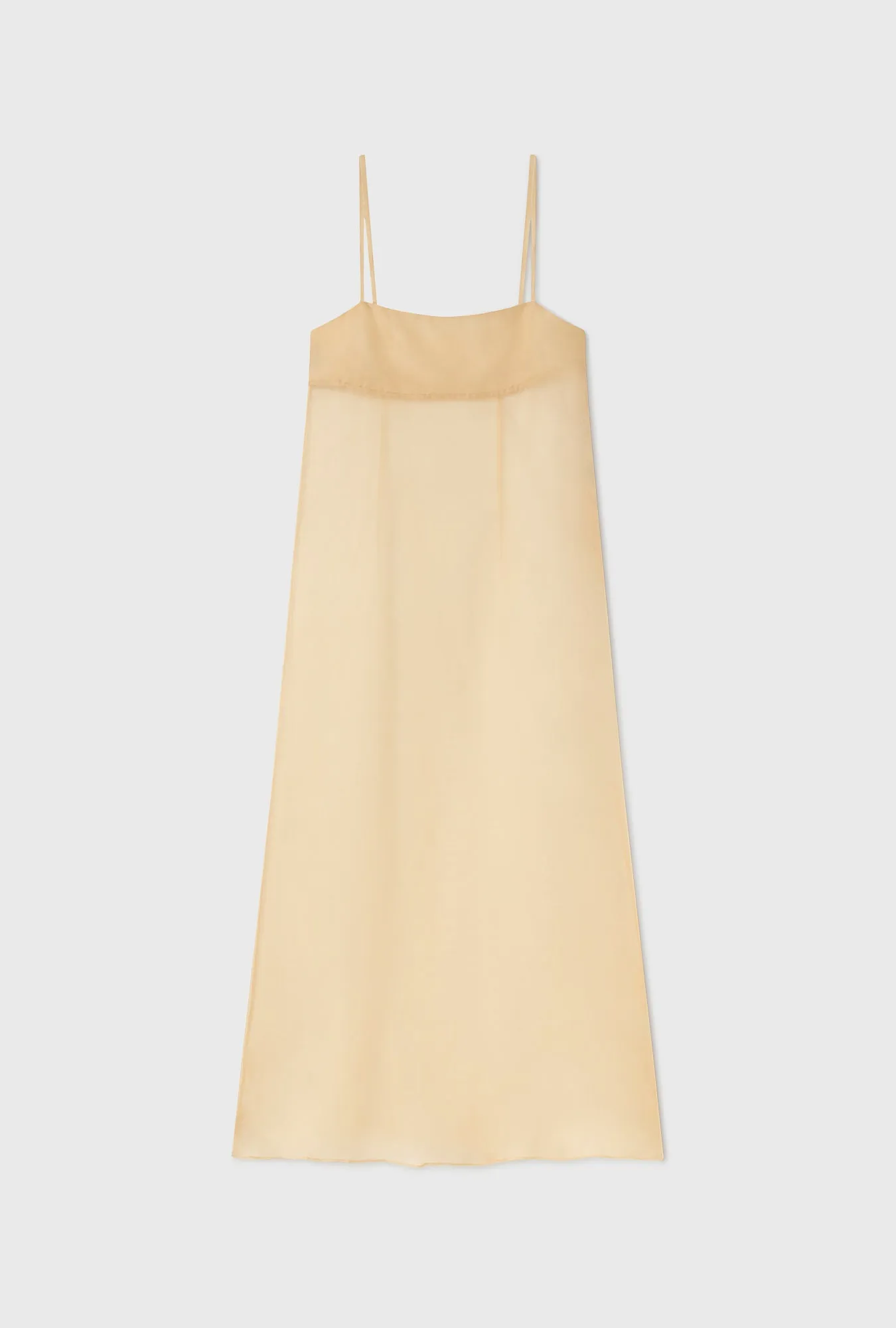 Organza A-Line Dress Beige sold by Silk Laundry product image thumbnail 2