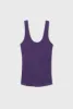 JERSEY MODAL SCOOP TANK NIGHTSHADE sold by Silk Laundry