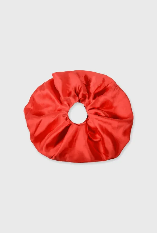 SECRET SILK SCRUNCHIE GERANIUM sold by Silk Laundry