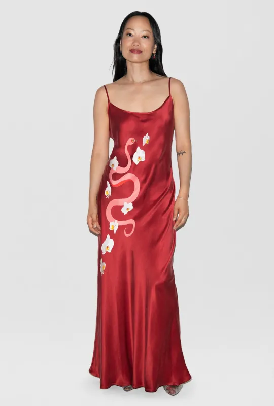 1996 DRESS YEAR OF THE SNAKE sold by Silk Laundry