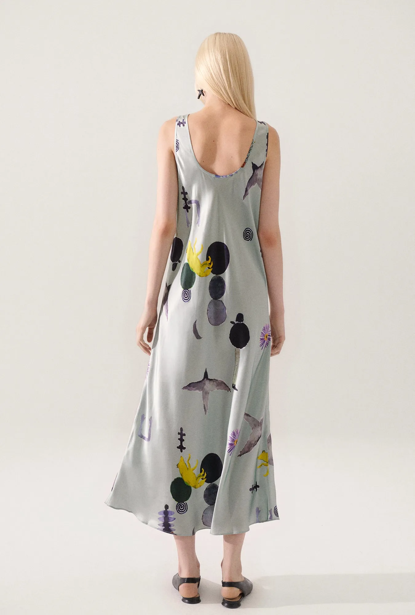 SCOOP NECK DRESS PROTECTION sold by Silk Laundry product image thumbnail 3