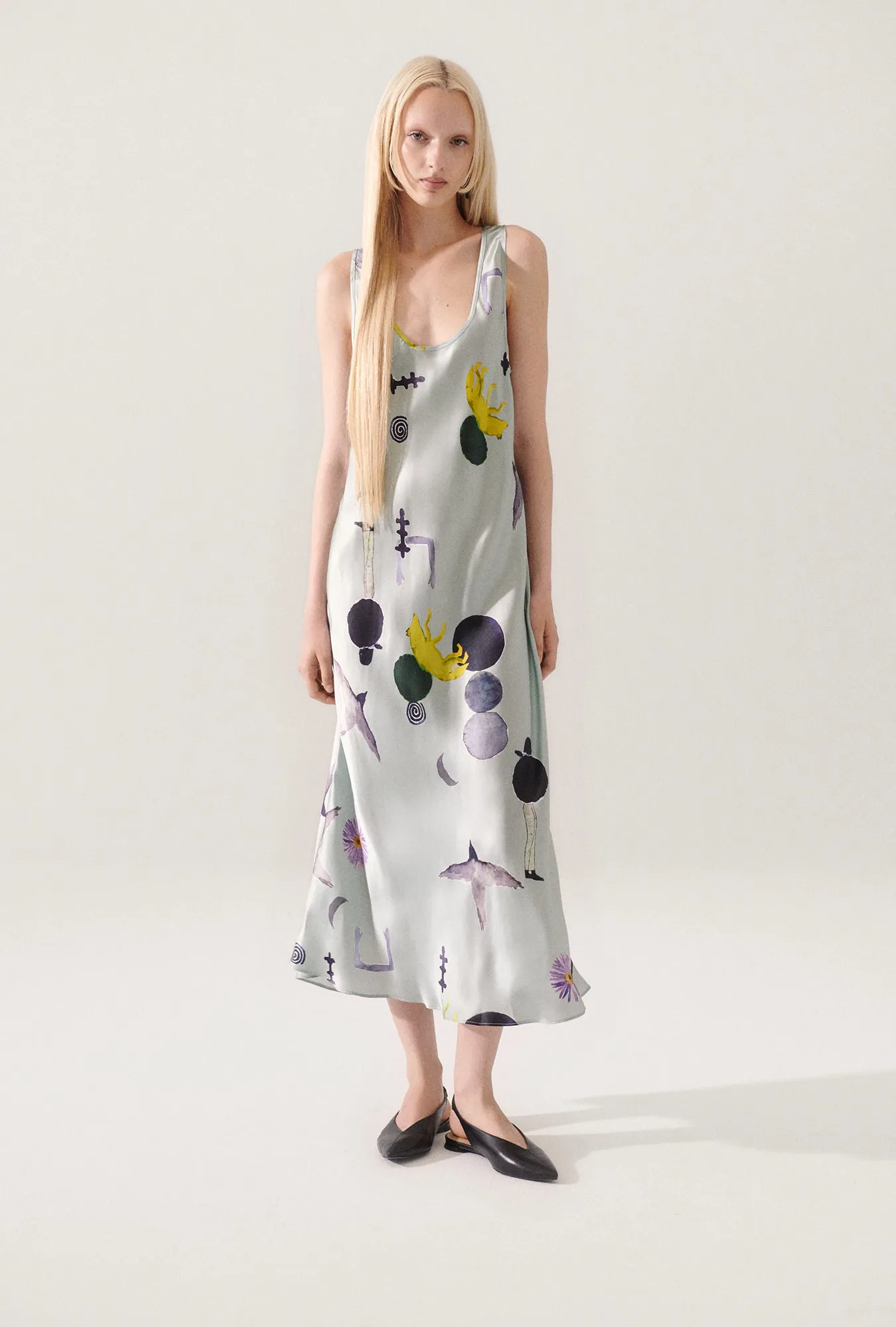 SCOOP NECK DRESS PROTECTION sold by Silk Laundry