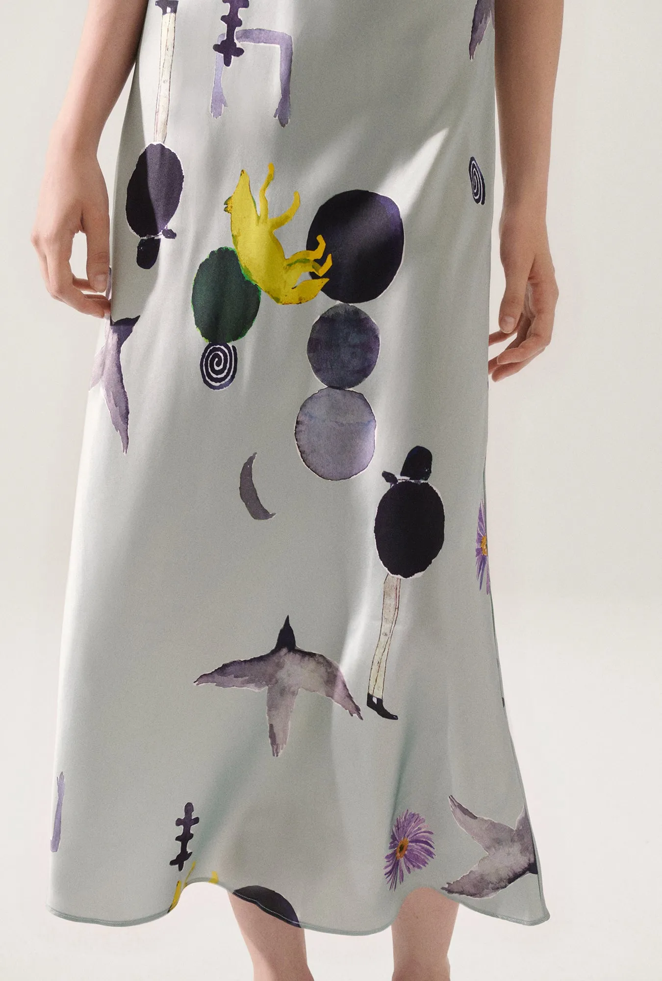 SCOOP NECK DRESS PROTECTION sold by Silk Laundry product image thumbnail 5