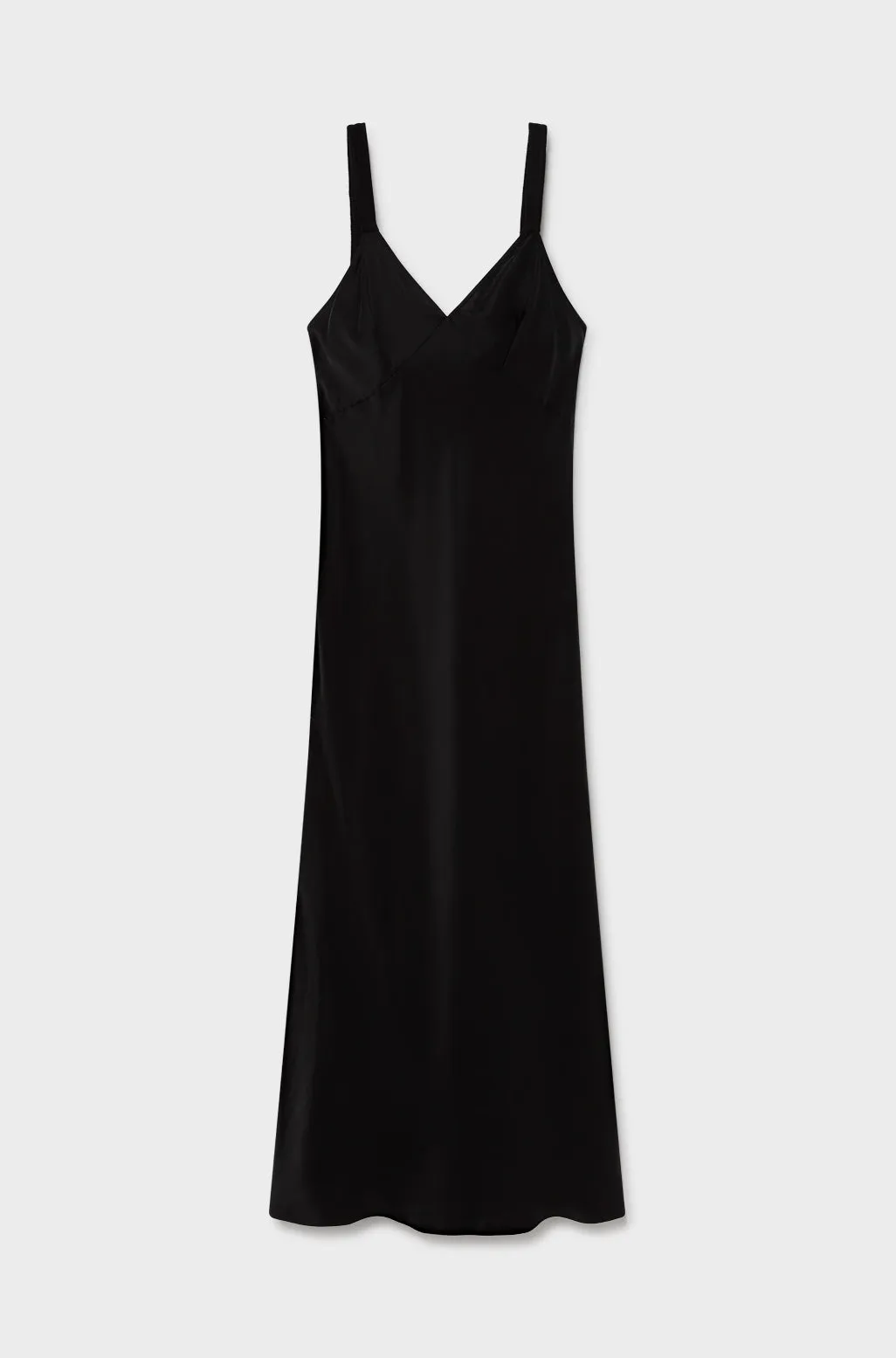 DECO SLIP DRESS BLACK sold by Silk Laundry