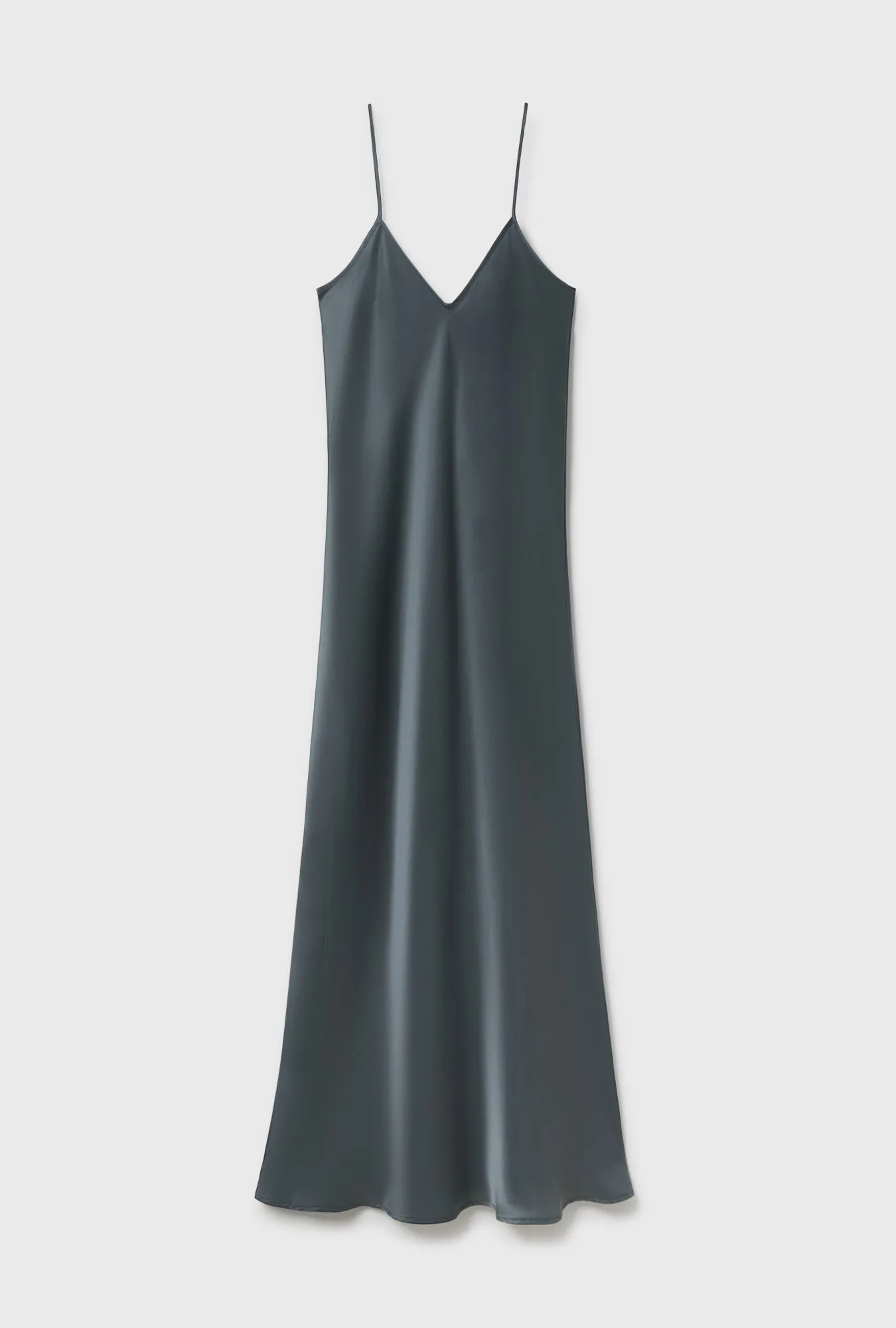 90S Slip Dress Slate sold by Silk Laundry