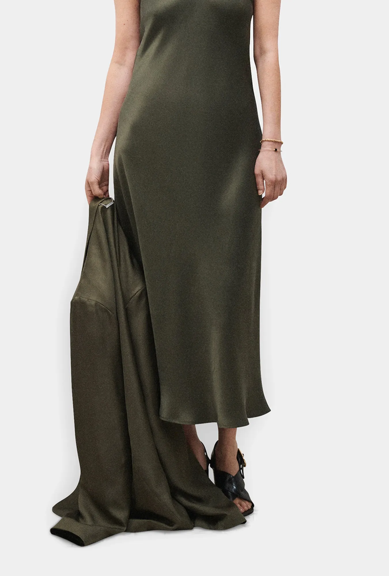 90S SLIP DRESS PINE sold by Silk Laundry product image thumbnail 3