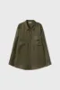 TWILL BOYFRIEND SHIRT 2.0 PINE sold by Silk Laundry