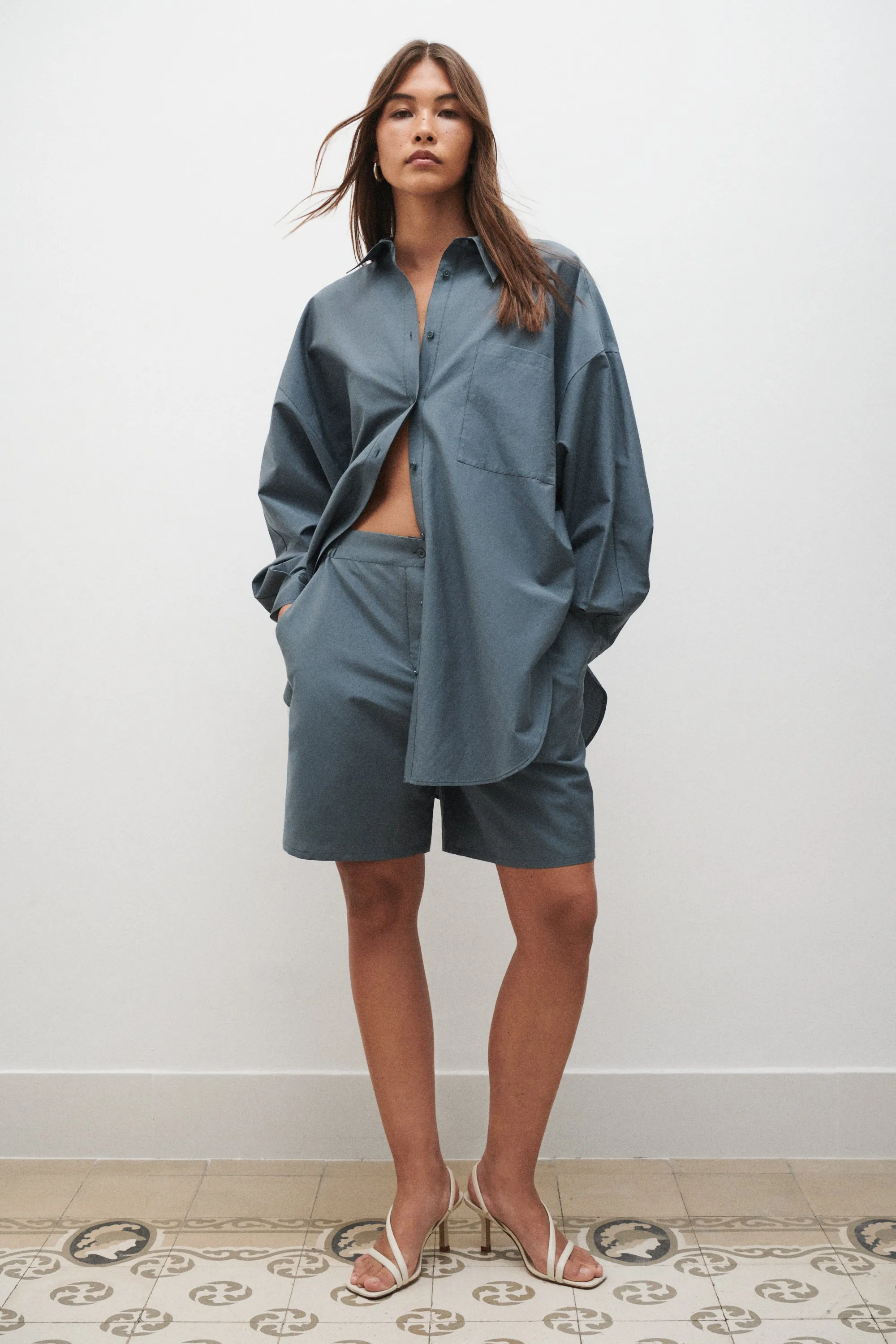 COTTON SILK BOXERS SLATE sold by Silk Laundry