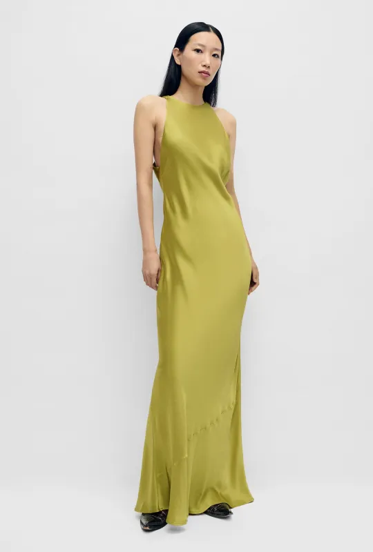 HIGH LOW DRESS CACTUS sold by Silk Laundry