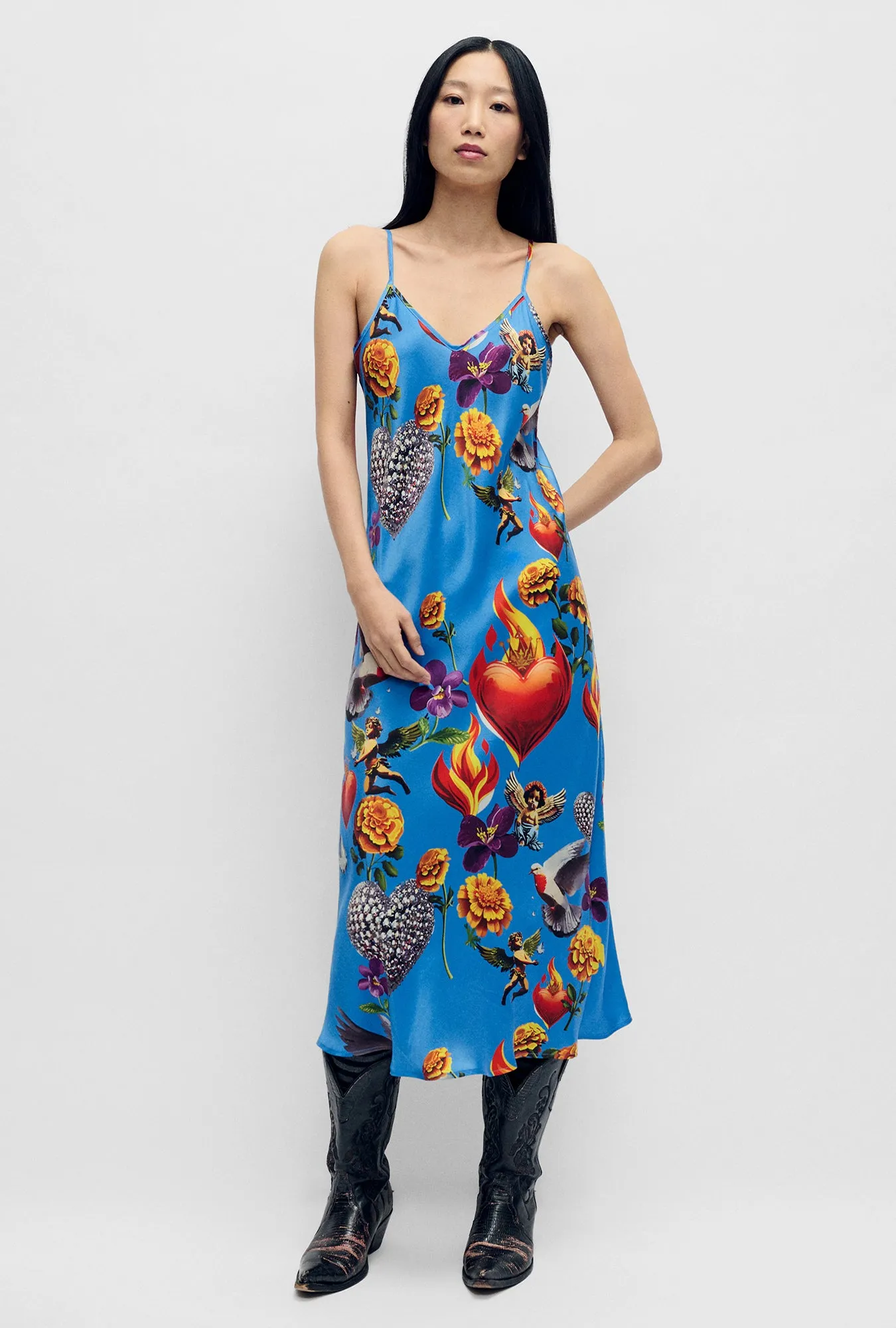 90S Slip Dress Dearly Beloved Mirage sold by Silk Laundry