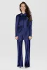BIAS CUT PANTS PURPLE RAIN sold by Silk Laundry