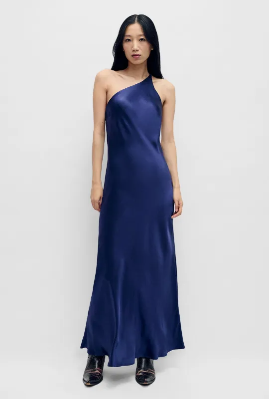 SLOPE DRESS PURPLE RAIN sold by Silk Laundry