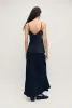 LONG BIAS CUT SKIRT CORAL JACQUARD sold by Silk Laundry