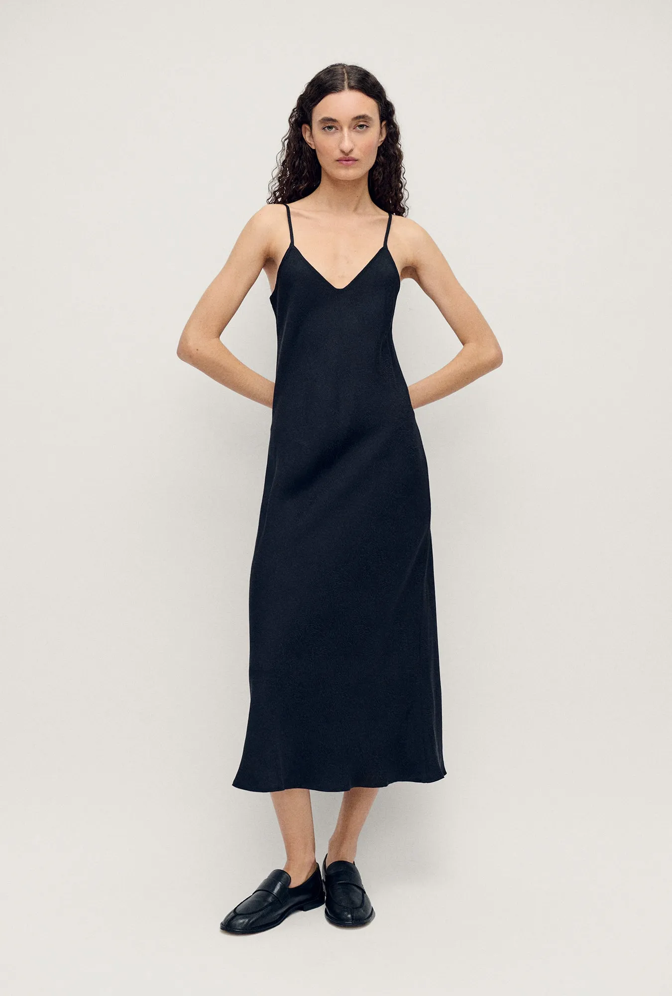 90S Slip Dress Coral Jacquard sold by Silk Laundry product image thumbnail 2