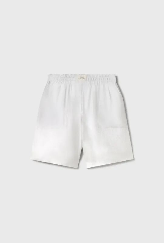 BOXER SHORT SILVER FOIL sold by Silk Laundry