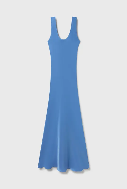 SCOOP NECK DRESS MIRAGE sold by Silk Laundry