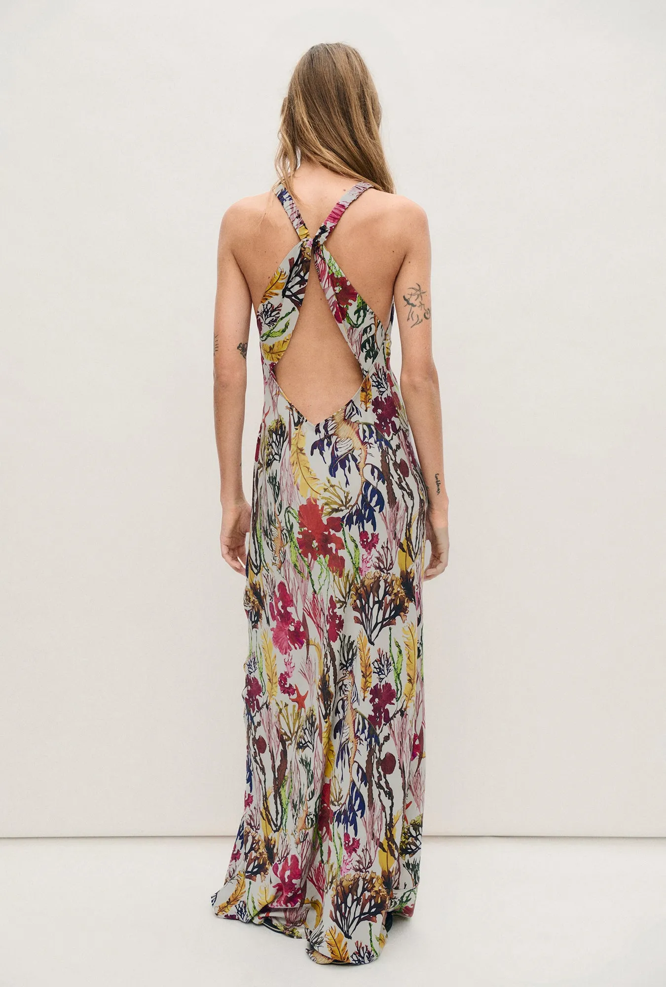 High Low Dress Planktonic sold by Silk Laundry product image thumbnail 3