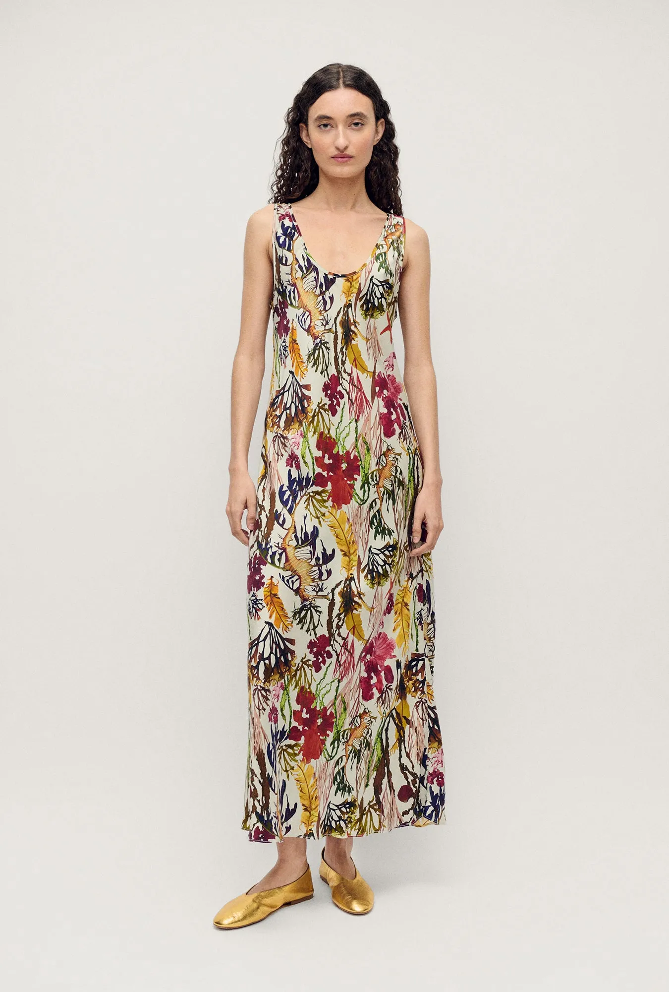 SCOOP NECK DRESS PLANKTONIC sold by Silk Laundry product image thumbnail 2