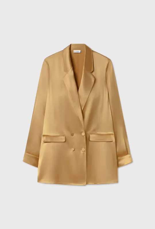 RELAXED BLAZER COWRIE sold by Silk Laundry