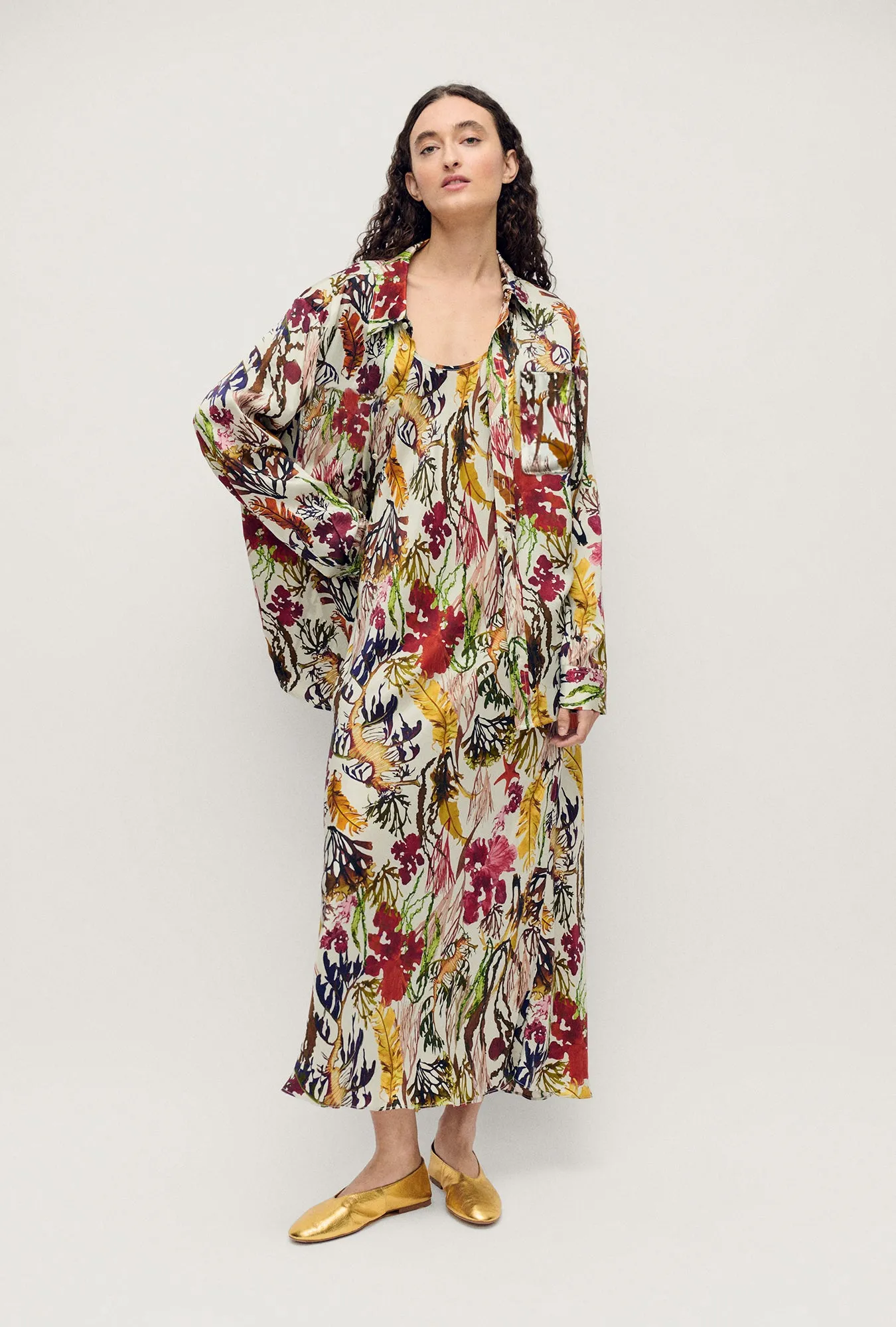 Boyfriend Shirt Planktonic sold by Silk Laundry product image thumbnail 2