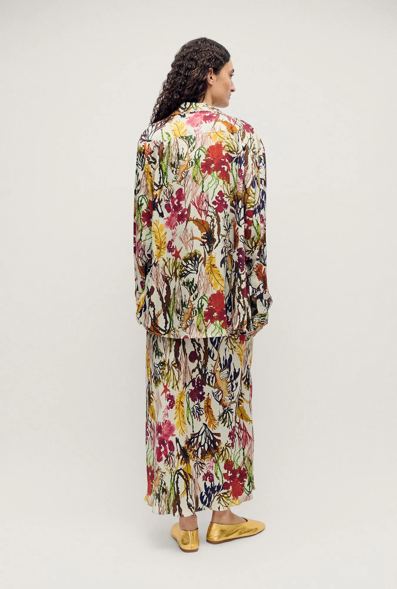 Boyfriend Shirt Planktonic sold by Silk Laundry product image thumbnail 3