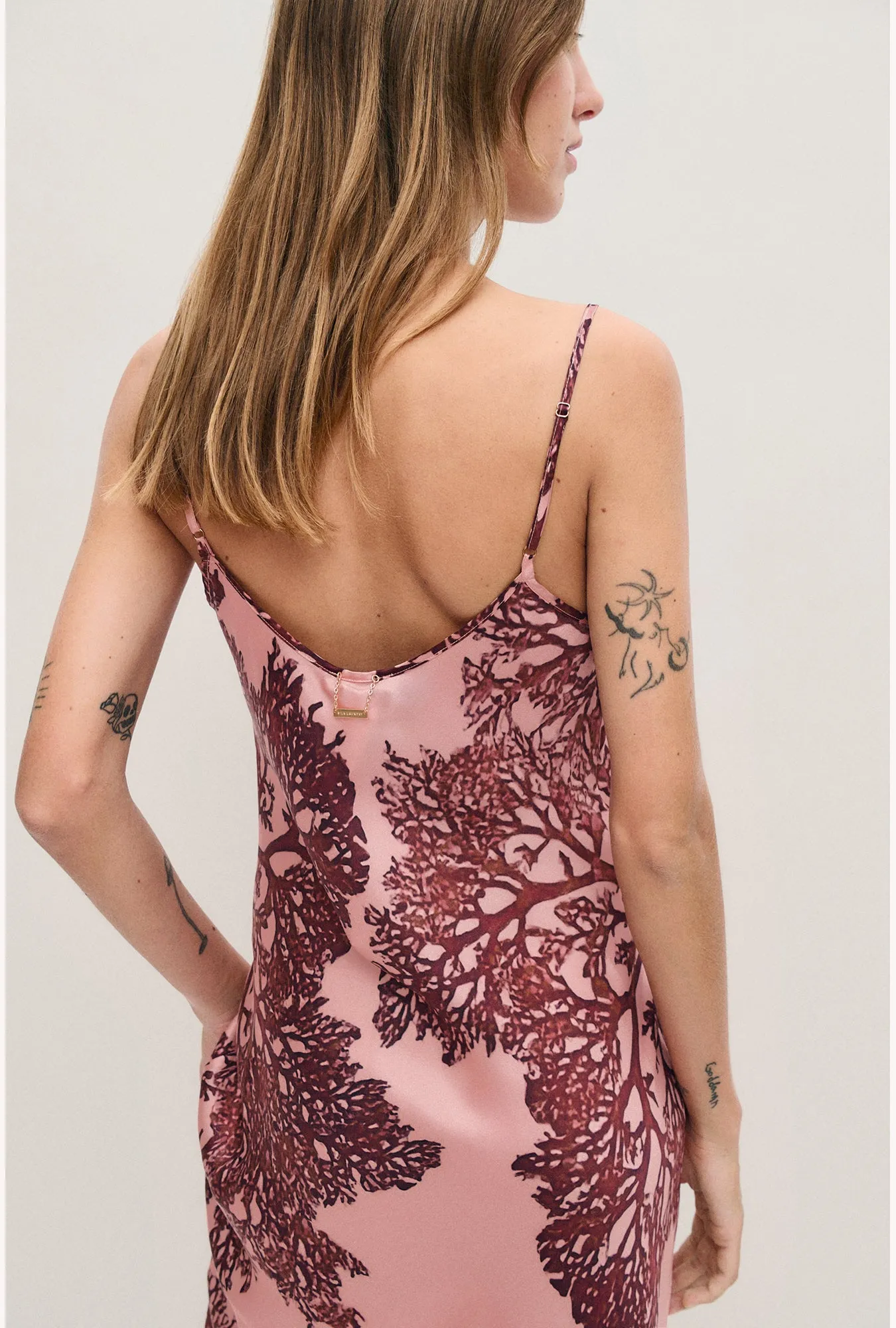 1996 Dress Pressed Coral sold by Silk Laundry product image thumbnail 4